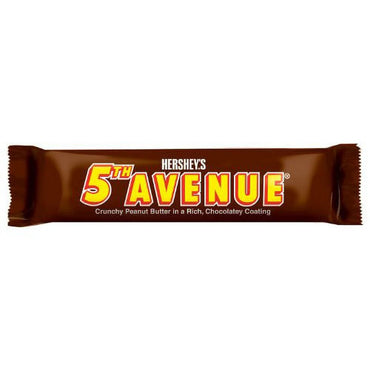Hersheys 5Th Avenue Peanut Butter Candy Chocolate Bar - 2 Oz/18 Ea