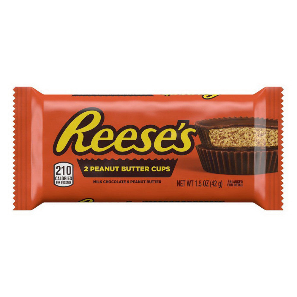 Reeses Peanut Butter Cups Milk Chocolate, 1.5 Oz, 36 Pack