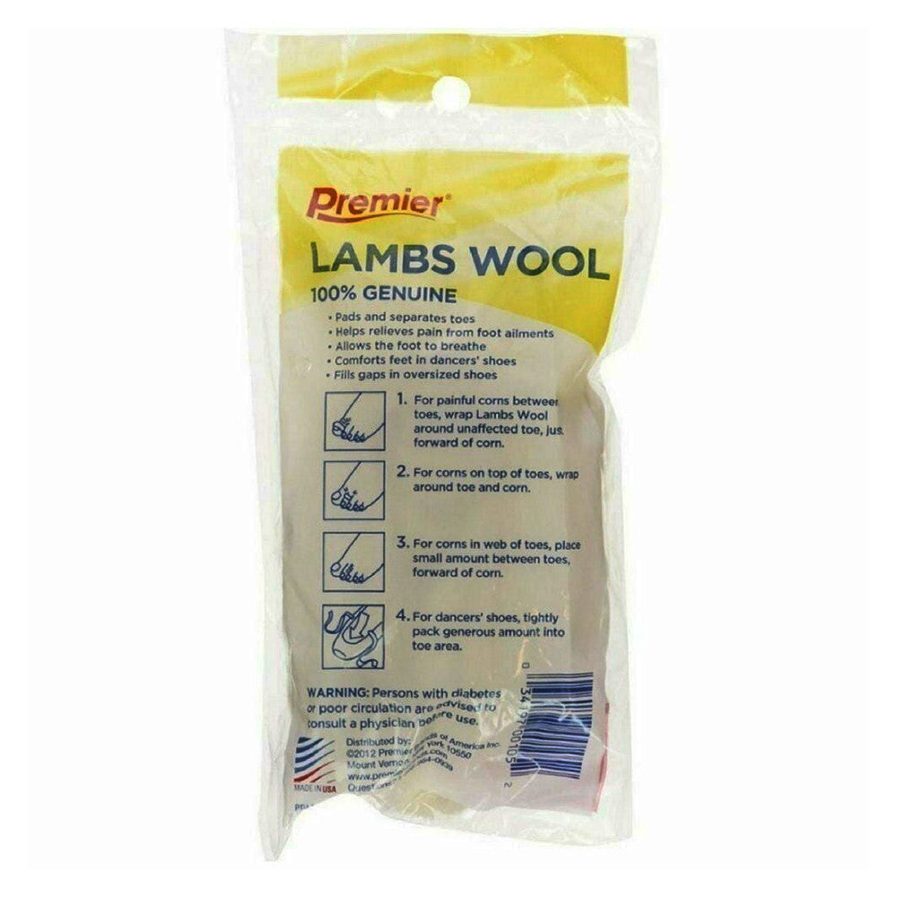 Premier Lambs Wool - 3/8 Oz