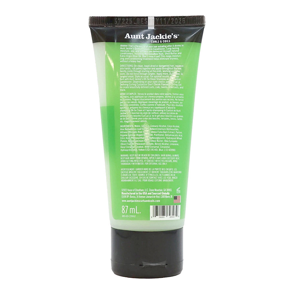 Aunt Jackies Quench Moisture Intense Leave In Conditioner, 3 Oz
