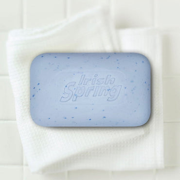 Irish Spring Deodorant Soap Deep Action Scrub - 3.75 Oz, 8 Ea