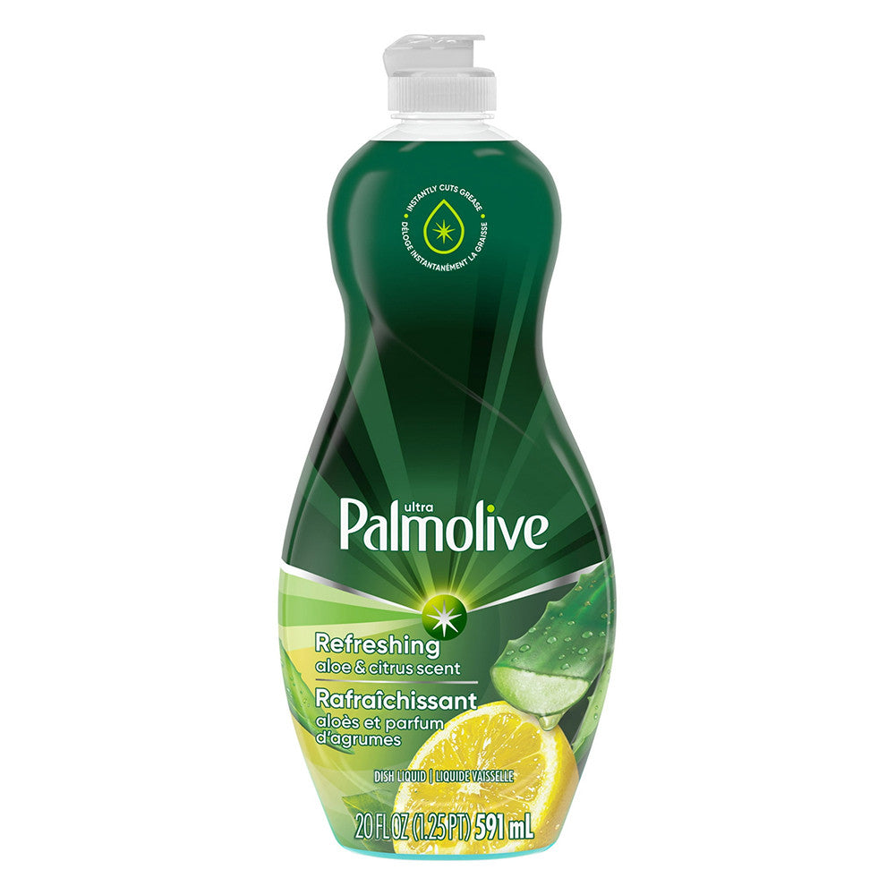 Palmolive Ultra Soft Touch Liquid Dish Soap, Aloe and Citrus Scent, 20 fl oz