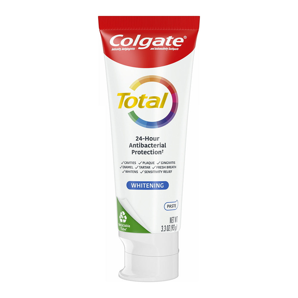 Colgate Total Whitening Toothpaste, 3.3 Oz
