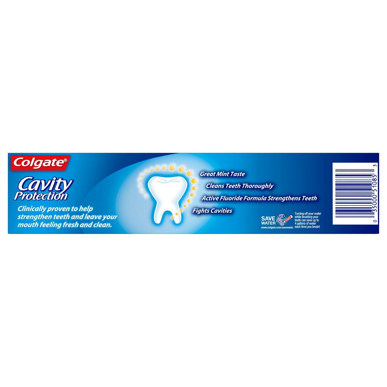 Colgate Anticavity Fluoride Toothpaste, Cavity Protection, 8 Oz