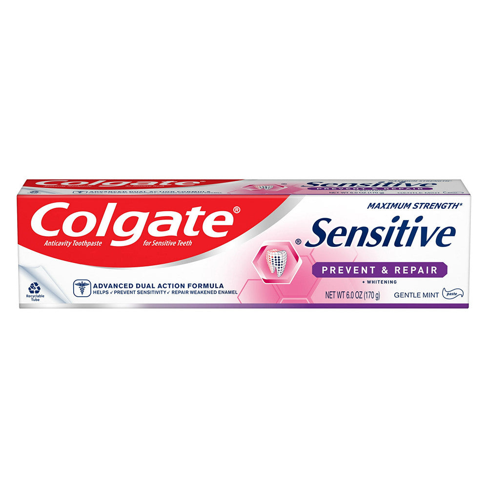 Colgate Sensitive Prevent and Repair With Witening Sensitive Toothpaste, 6 oz