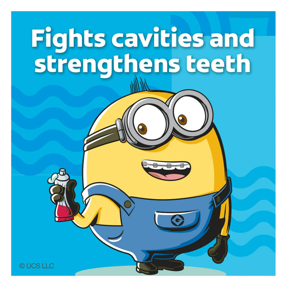 Colgate Kids Toothpaste Bubble Fruit, Minions, 4.6 oz