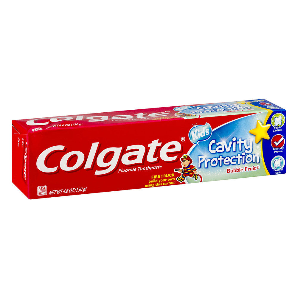 Colgate Kids Toothpaste Cavity Protection, Bubble Fruit, 130 Gm