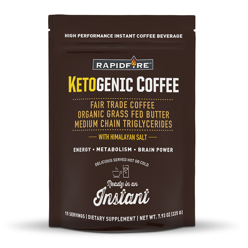 Windmill Vitamins Rapid Fire Ketogenic Coffee Powder Drink, 7.93 Oz