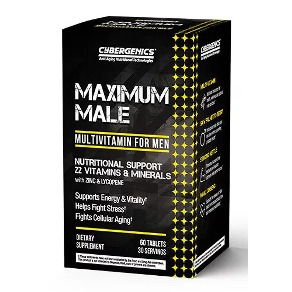 Cybergenics Maximum Multivitamin for Men, 60 Ea