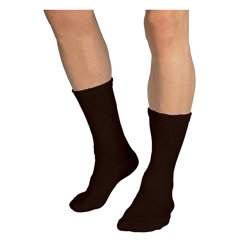 Jobst SensiFoot Diabetic Sock, Brown, 1 Ea