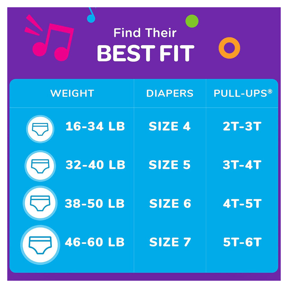 Huggies Pull-Ups Boys Potty Training Pants, 3T-4T, 66 Ea