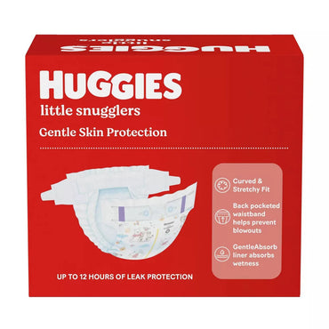 Huggies Little Snugglers Baby Diapers, Jumbo Size 2, 29 Ea