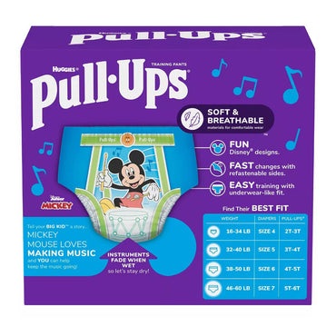 Huggies Pull Ups Boys Potty Training Pants, Size 2T To3T, 23 Ea
