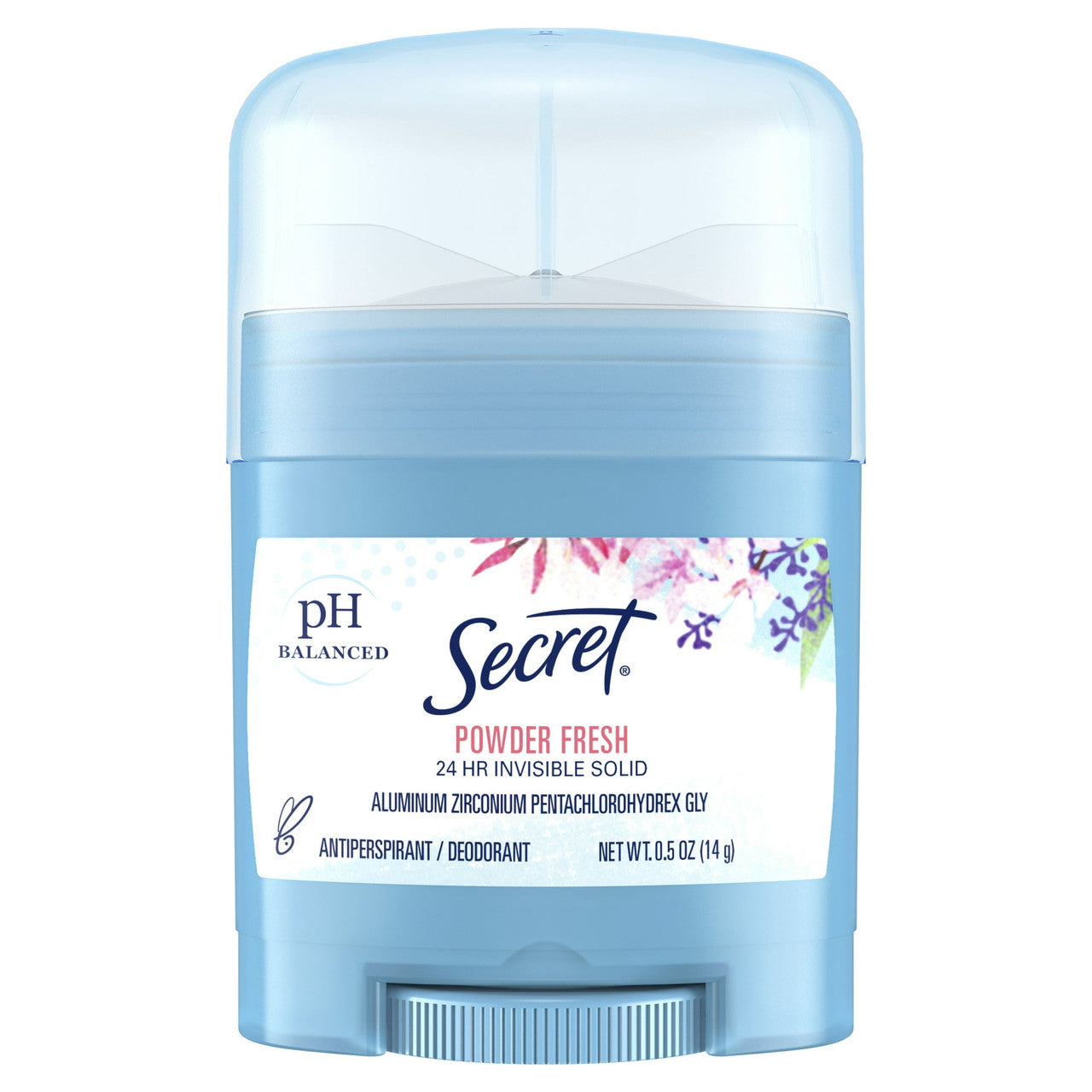 Secret Anti-Perspirant Deodorant Invisible Solid Powder Fresh, 0.5 Oz, 6 pack