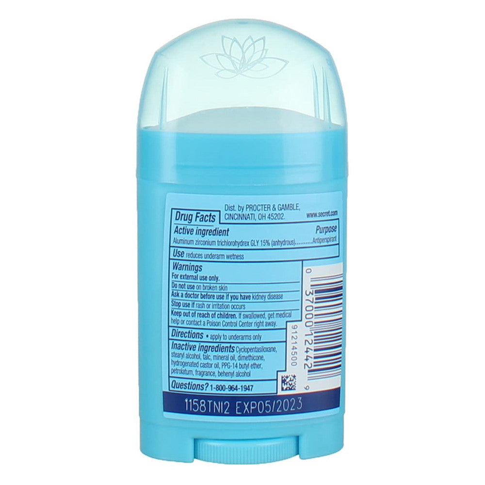 Secret Wide Solid Antiperspirant And Deodorant, Powder Fresh, 1.7 Oz