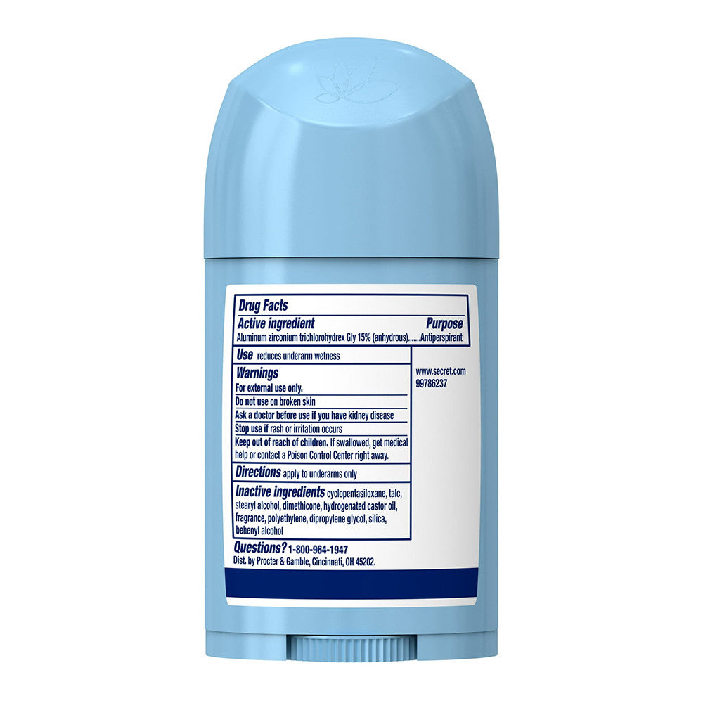 Secret Shower Fresh Wide Solid Antiperspirant And Deodorant, 1.7 Oz