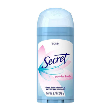 Secret Powder Fresh Invisible Solid Antiperspirant Deodorant, 2.7 Oz
