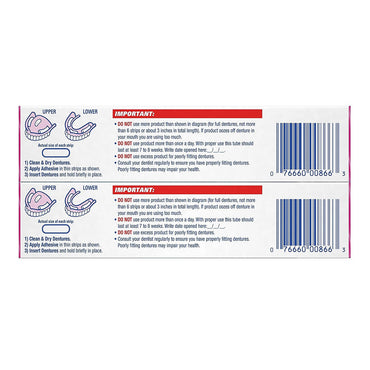 Fixodent Complete Original Denture Adhesive Cream, 4.8 Oz, 2 Pk