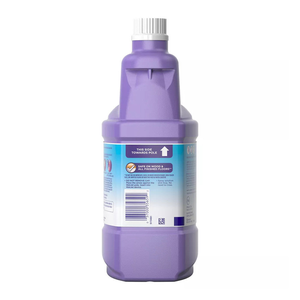Swiffer WetJet Antibacterial Floor Cleaner, Fresh Citrus Scent, 42.2 Oz