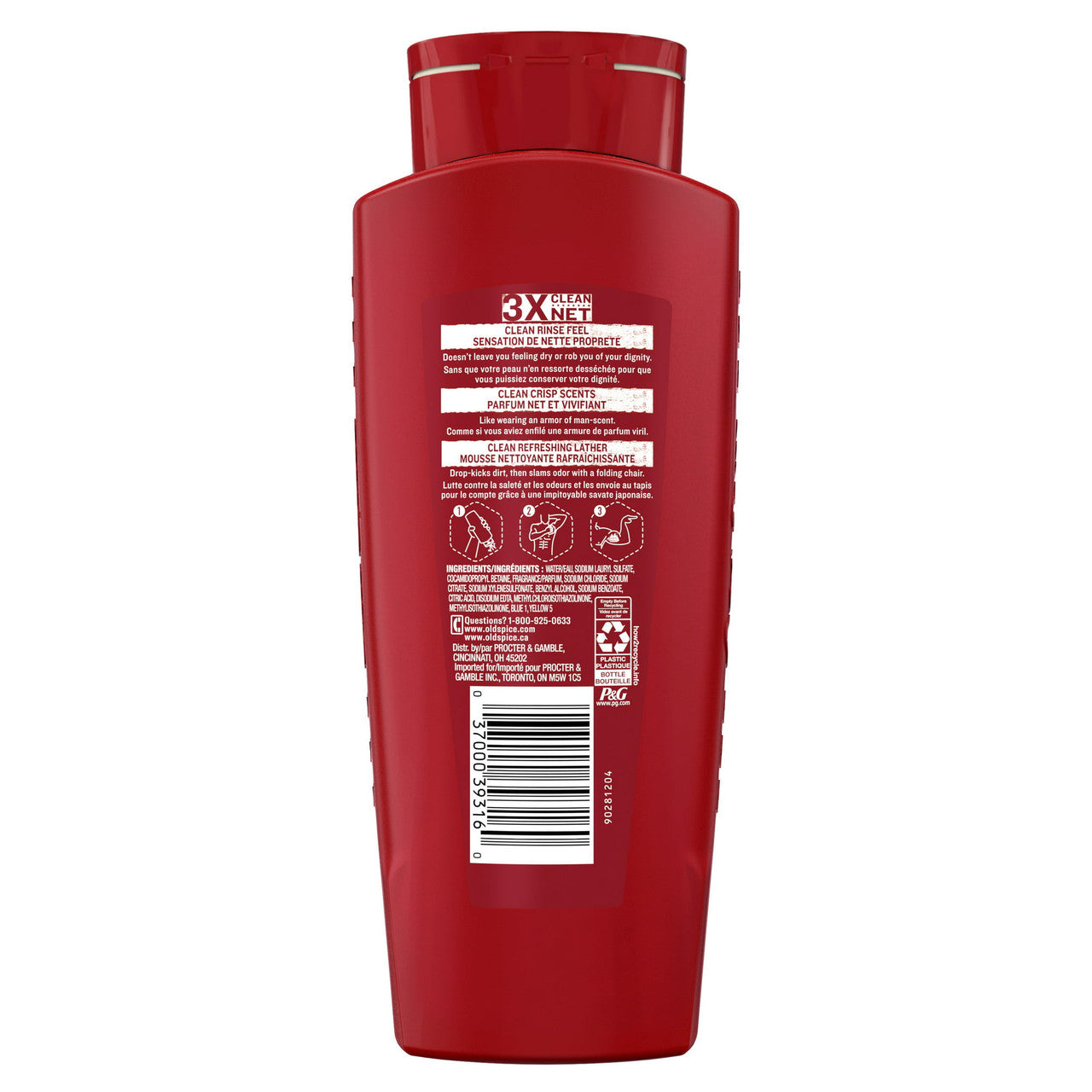 Old Spice High Endurance Body Wash Pure Sport - 18 Oz