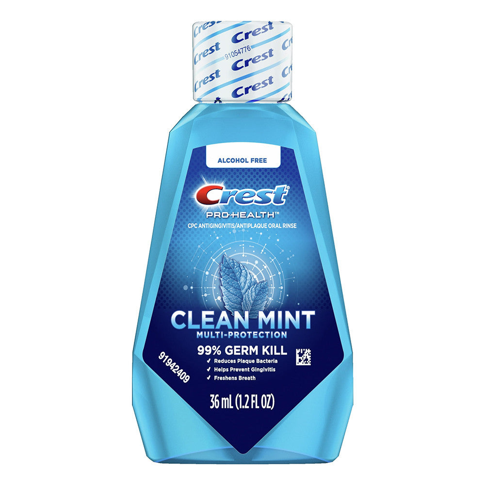 Crest Pro-Health Rinse Refreshing Clean Mouthwash, Mint Flavor - 36 Ml