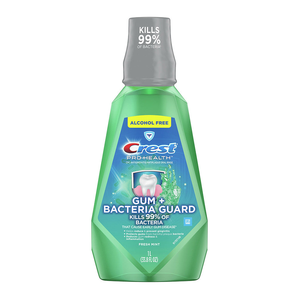 Crest Pro Health Gum And Bacteria Guard Mouth Wash, 1000 Ml