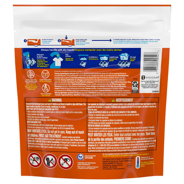 Tide PODS Liquid Laundry Detergent Pacs, Spring Meadow, 16 Count