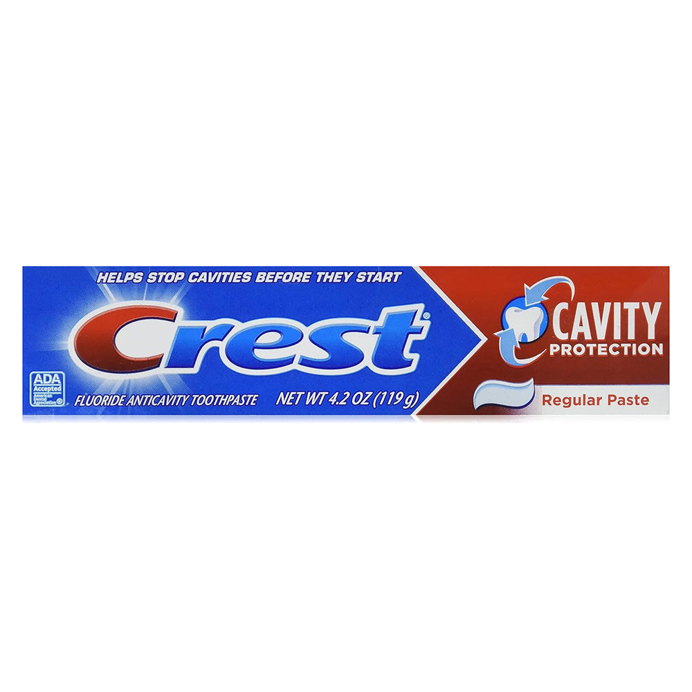 Crest Cavity Protection Fluoride Toothpaste Regular Paste 4.2Oz (119g)