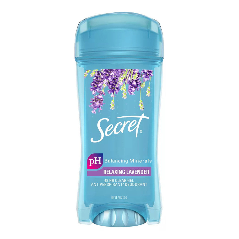 Secret Fresh Clear Gel and Deodorant for Women, Relaxing Lavender, 2 Ea, 5.2 Oz