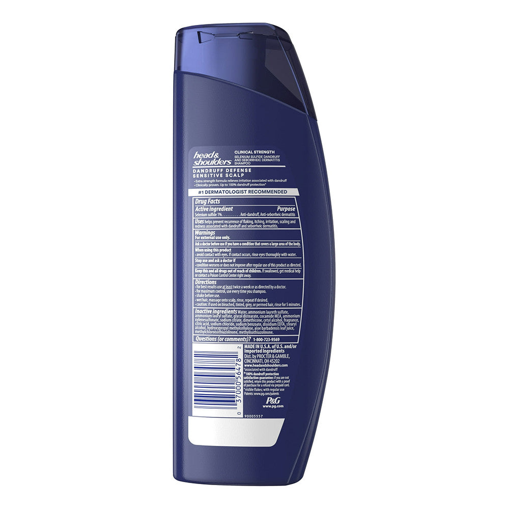 Head and Shoulder Clinical Strength Dandruff Defense Shampoo, 13.5 Oz