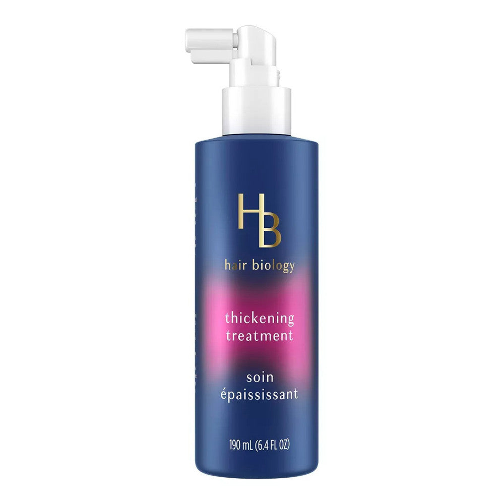 Hair Biology Thickening Spray with Biotin and Caffeine For Gray Hair, 6.4 Oz