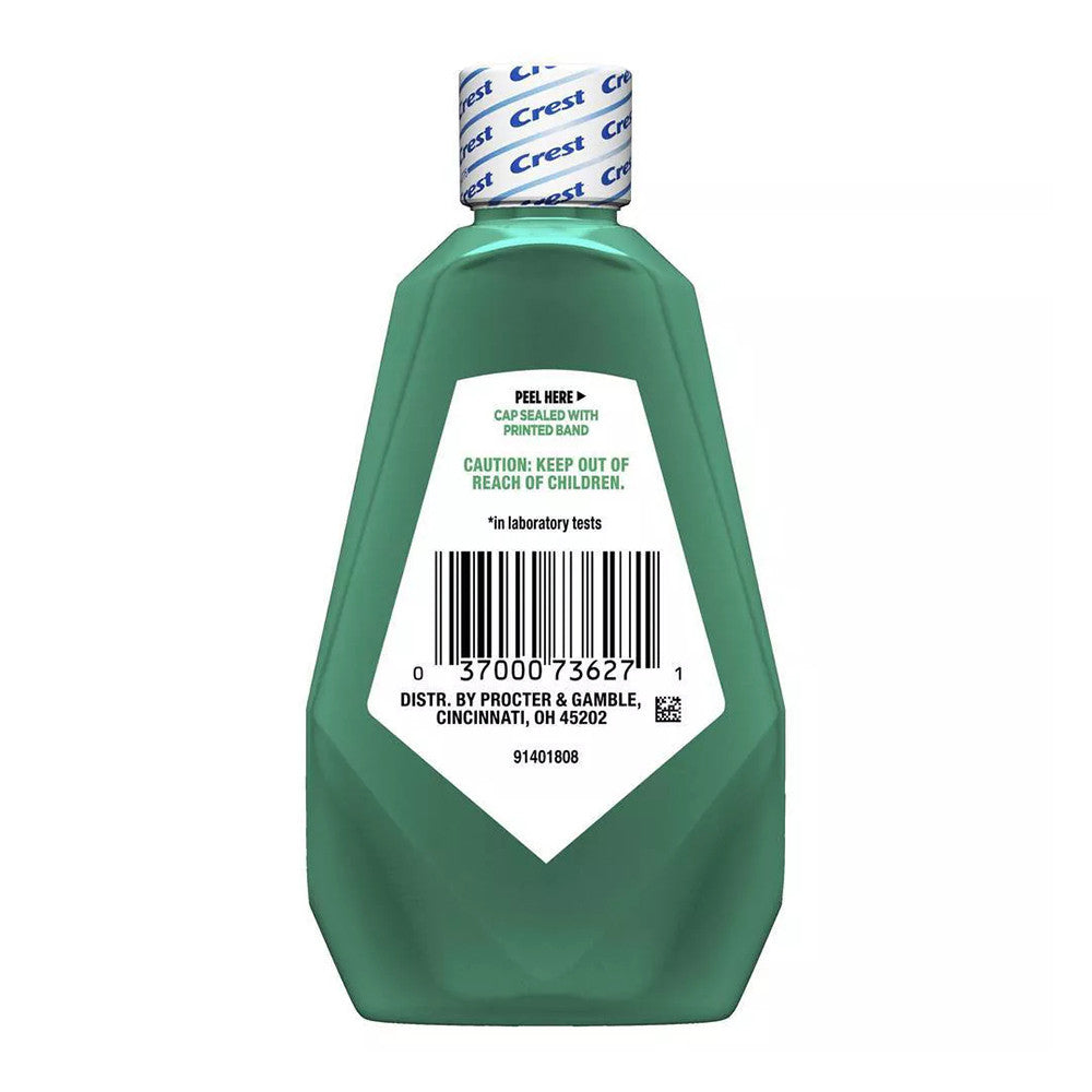 Crest Scope Outlast Mouthwash, Fresh Mint, 3.3 Oz