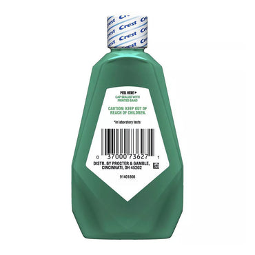Crest Scope Outlast Mouthwash, Fresh Mint, 3.3 Oz