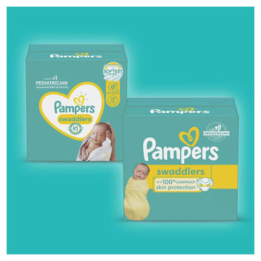 Pampers Swaddlers Newborn Diaper Size 0, 84 Ea