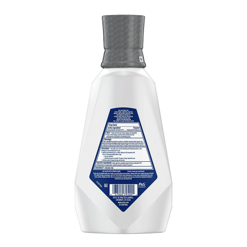 Crest Gum Care Cool Wintergreen Mouthwash, 16.9 Oz