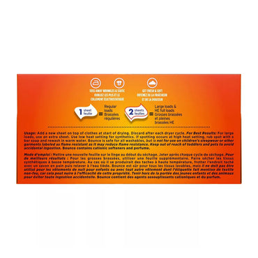 Bounce Outdoor Fresh Fabric Softener Dry Sheets, 34 Ea