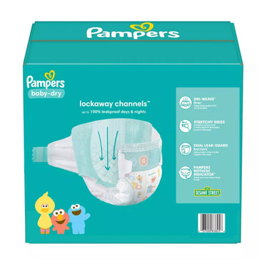 Pampers Baby Dry Diapers Size 2, 112 Ea