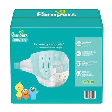 Pampers Baby Dry Diapers Size 5, 78 Ea