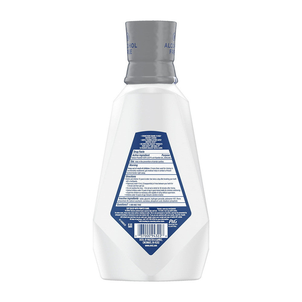 Crest Pro Health Advanced Mouthwash Alcohol Free, Mint, 32 Oz