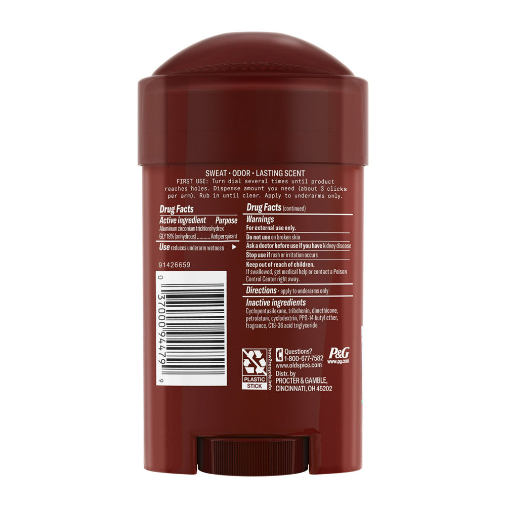 Old Spice Sweat Defense Antiperspirant, Pure Sport Plus, 2.6 Oz