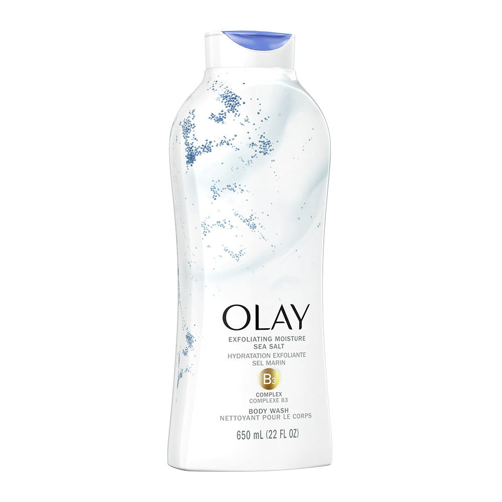 Olay Exfoliating Body Wash with Sea Salts, 22 Oz