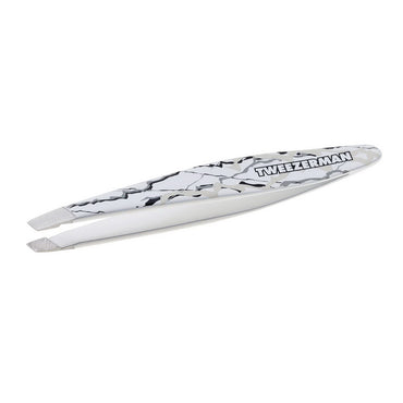 Tweezer Man Mini Slant Tweezer Marble Pattern 1252 Wfr, 1 Ea