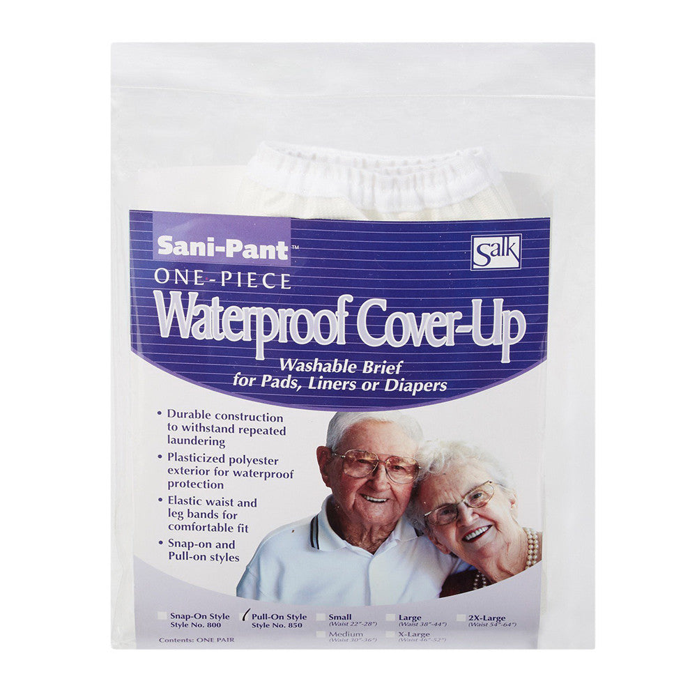 Sani-Pant Re-Usable Brief Pull-On, Large Size, Waist Size: 38 Inches-44 Inches - 1 Ea