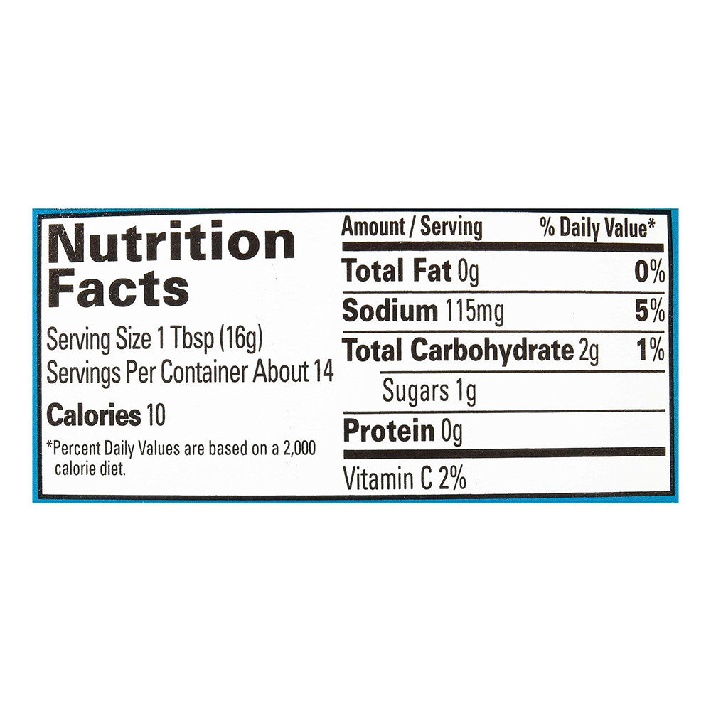 Ortega Original Thick and Smooth Taco Sauce, Mild, 8 Oz