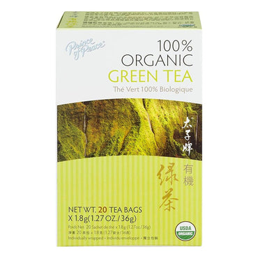 Prince Of Peace 100% Organic Green Tea, 20 Bags