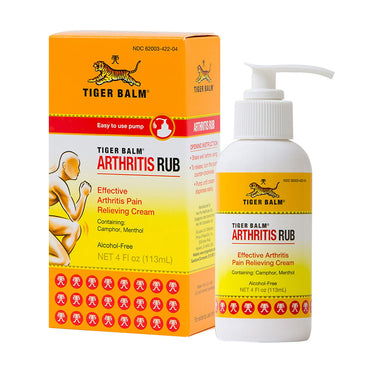 Tiger Balm Arthritis Pain Rub Cream, 4 Oz