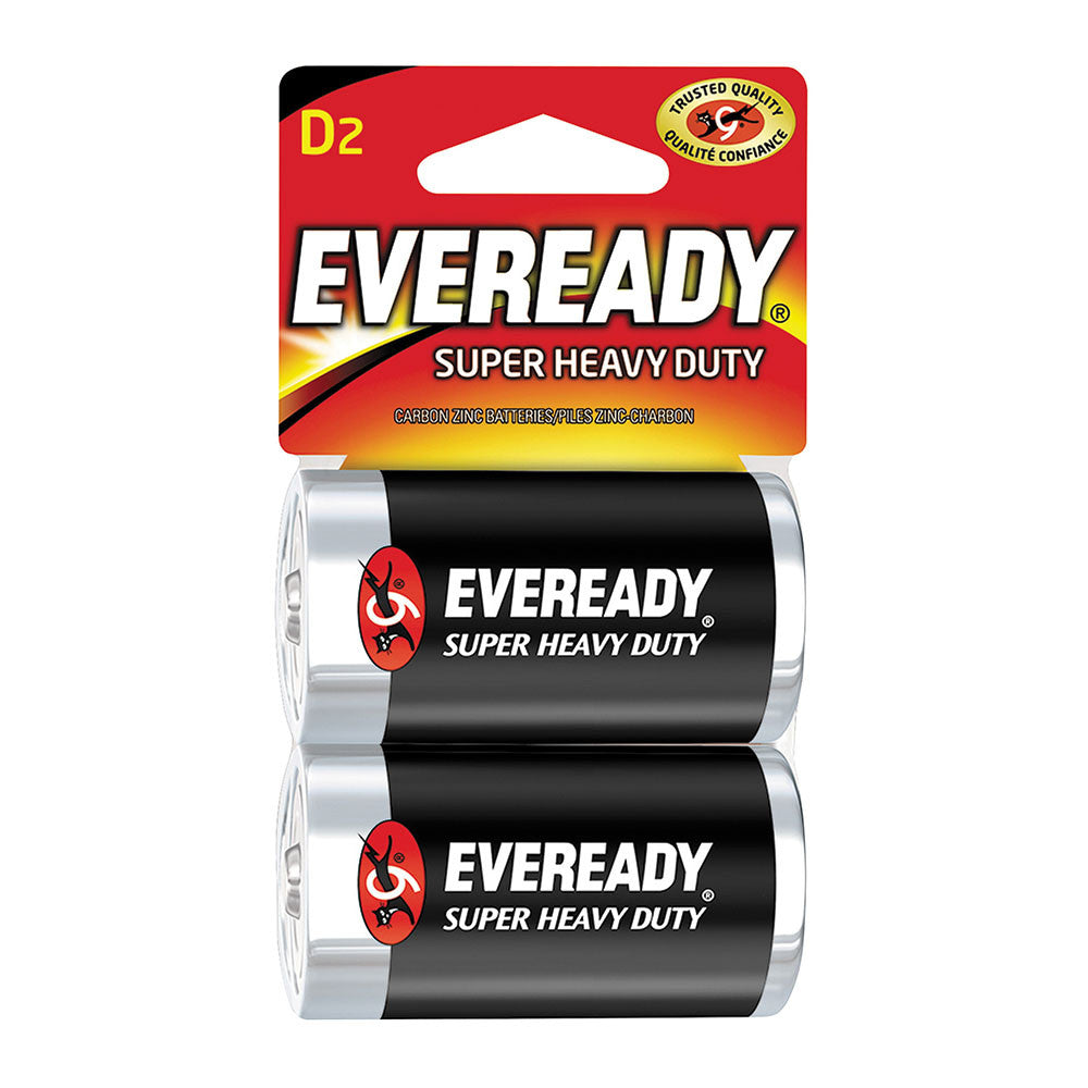 Eveready 1250Sw-2 Heavy Duty D Battery, 1 Ea
