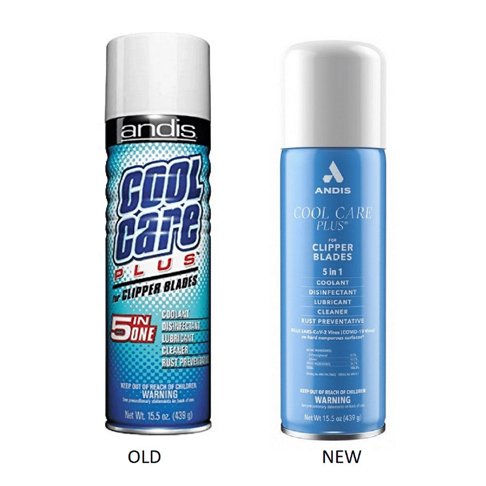 Andis Cool Care Plus For Blades 5 In 1 Spray, 15.5 Oz