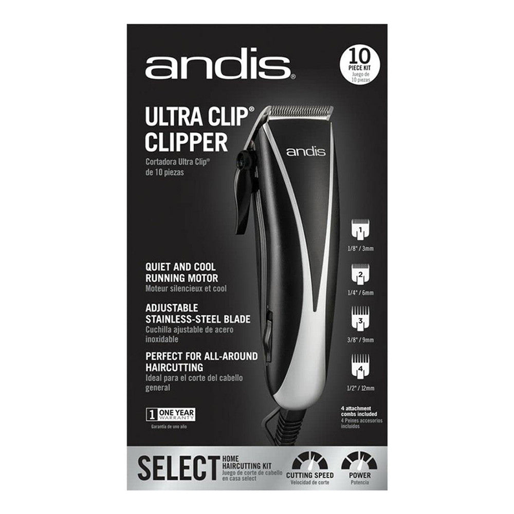 Andis Ultra Clip Clipper Kit, 10 Piece, 1 Ea