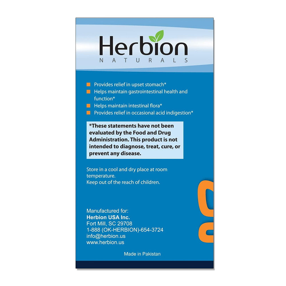 Herbion Naturals Gastro-intestinal Support, Upset Stomach Relief, 60 Ea